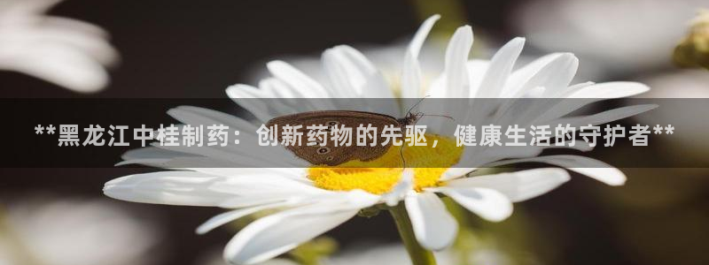 9游会老哥俱乐部：**黑龙江中桂制药：创新药物的先驱，健康生活的守护者**