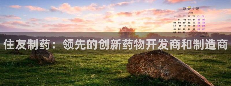 九游会老哥必备的交流社区九：住友制药：领先的创新药物开发商和制造商