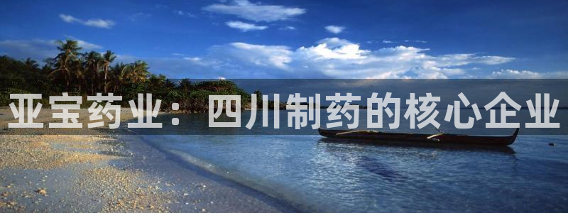 九游会老哥俱乐部官网首页论坛：亚宝药业：四川制药的核心企业