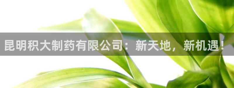 九游老哥俱乐部登录：昆明积大制药有限公司：新天地，新机遇！