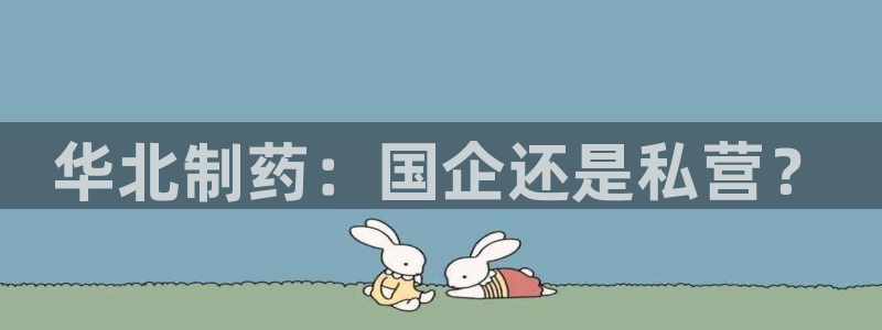usdt九游会老哥俱乐部：华北制药：国企还是私营？
