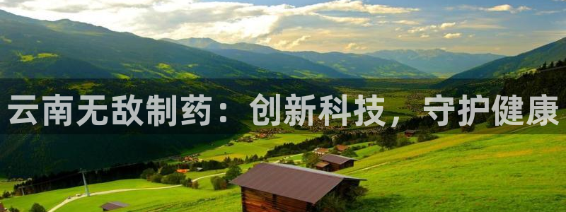 九游会老哥俱乐部官网：云南无敌制药：创新科技，守护健康